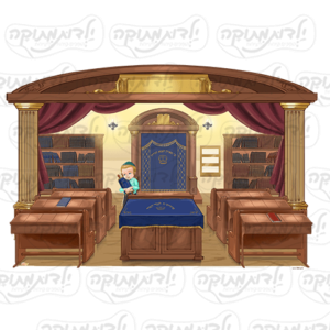 קישוט קיר בית כנסת